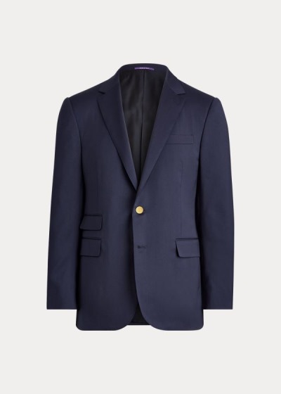 Blazer Ralph Lauren Gregory Wool Serge Homem 29356-MAPN